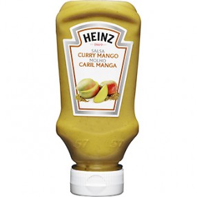 HEINZ salsa de curry mango 220 ml